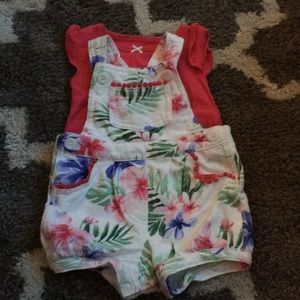 Carters overall set